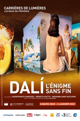 Dalí, l’énigme sans fin & Gaudí, architecte de l’imaginaire – Carrières De Lumières, Les Baux-de-Provence – Du 6 Mars 2020 Au 3 Janvier 2021