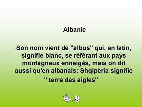 Pays Etranger - Europe de l'Est et leurs significations - 1