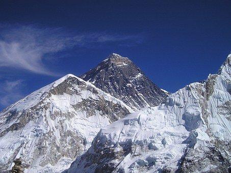 Mont Everest, Himalaya, Népal, Gerbirge