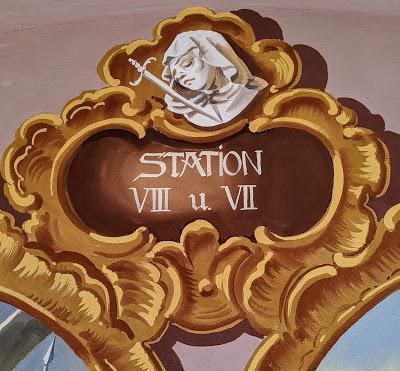 Kalvarienberg Mittenwald - Le calvaire de Mittenwald - 25 Pics - Fresques murales / Lüftlmalerei Sebastian Pfeffer 1985