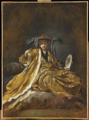 Barbault Jean La sultane grecque 1748 Louvre