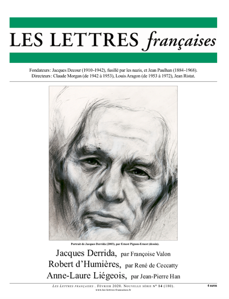 N° 180 – Les Lettres françaises de février 2020
