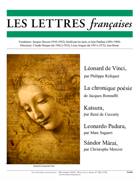 N° 178 – Les Lettres françaises de décembre 2019