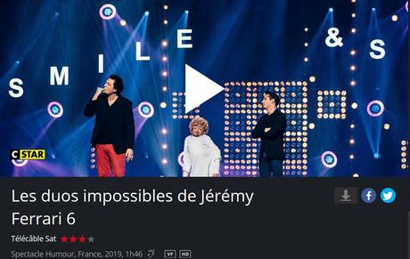 Replay: Les duos impossibles de Jérémy Ferrari 5 & 6 (en intégralité) - Cstar - Dispo. jusqu'au 13/04/2020