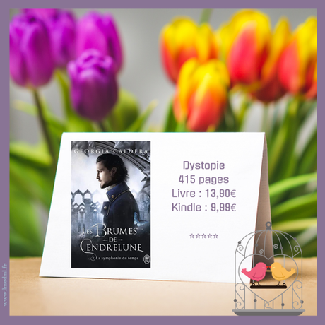 Les Brumes de Cendrelune #2 – La symphonie du temps » Georgia Caldera