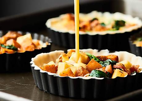 Tartelette au bacon et fromage Tartelette au bacon et fromage