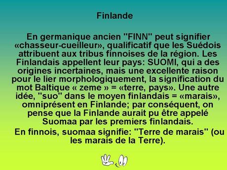 Pays Etranger - Europe de l'Est et leurs significations - 4