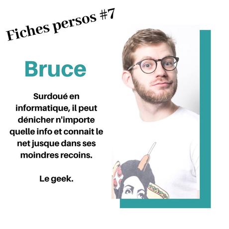 Anna Lyra nous présente ses personnages dans Les ombres d'Edimbourg qui sort aujourd'hui L’image contient peut-être : 1 personne, lunettes et barbe