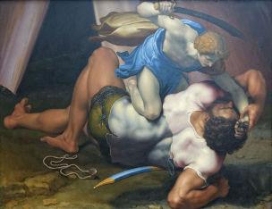 David_and_Goliath_by_Daniele_da_Volterra_(Louvre_INV_566)_recto_02
