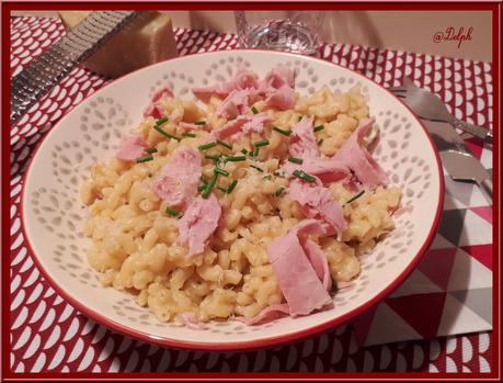 Coquillettes jambon au thermomix