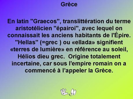 Pays Etranger - Europe de l'Est et leurs significations - 6