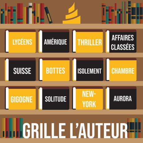 Jeu littéraire : Grille l’auteur #2