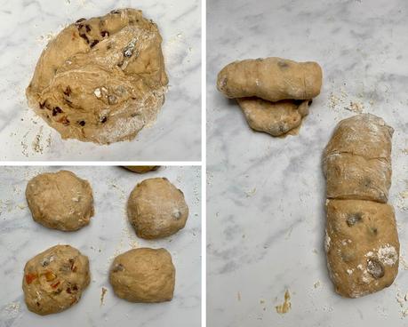 Hokkaido japonais façon hot cross buns