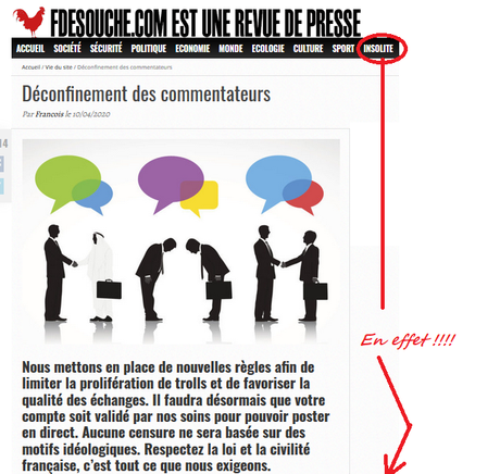 #FDesouche en version édulcorée, ça me fait bien marrer ! #FDesouche en version édulcorée, ça me fait bien marrer !