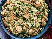 frit express cantonais »mauricien poulet, crevettes légumes recette adapter avec viande choix