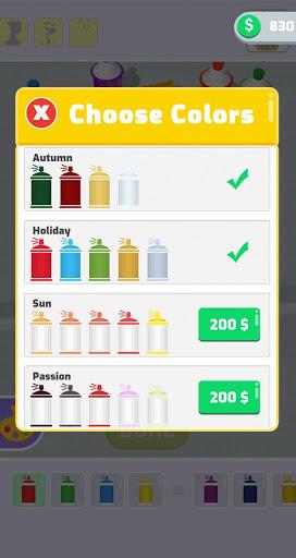 Code Triche Cut and Paint APK MOD (Astuce) 5