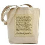 Jane Austen Persuasion Letter Tote bag