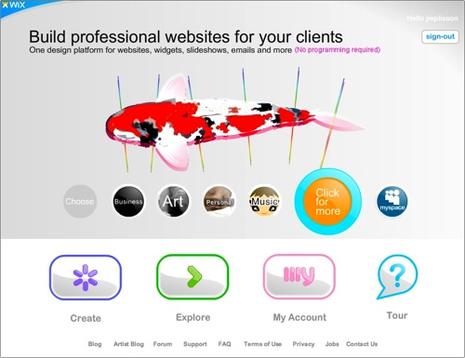 Wix, un extraordinaire éditeur en ligne de sites web