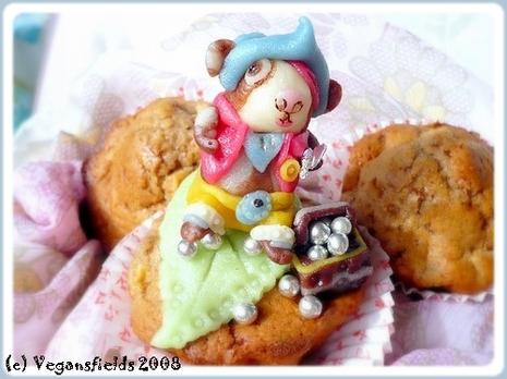Muffins de Chochonne, La Pirate des Wamak-caïds (vegan)