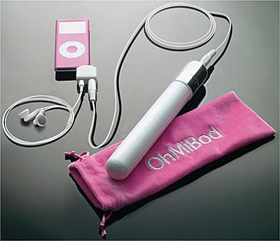 OhMiBod -iPod, Iphone Vibrator : votre lecteur mp3 vous fait vibrer