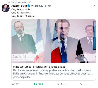 Plus jamais ça ? Macron ment, esquive, abuse.  #COVID-19