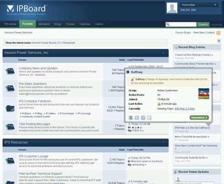 IP.Board v3 pousse les forums un cran plus loin