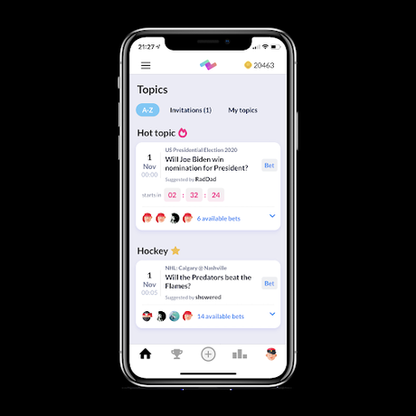 Télécharger PeerBet - Free social betting game APK MOD (Astuce) screenshots 1