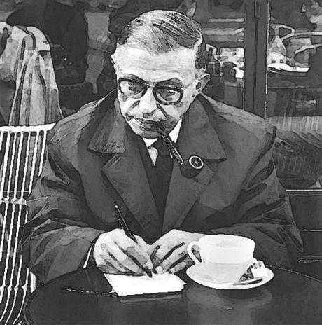 Sartre, rock star des années Vian