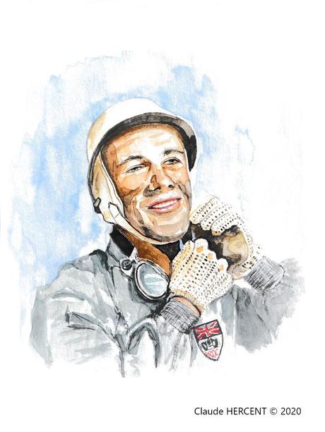STIRLING MOSS : HOMMAGE AU PILOTE