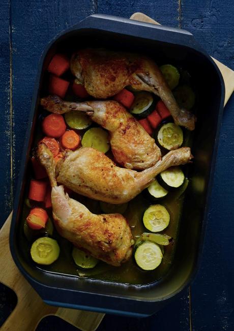 legumes , carottes , courgettes , cumin , bouillon de volaille , recette facile