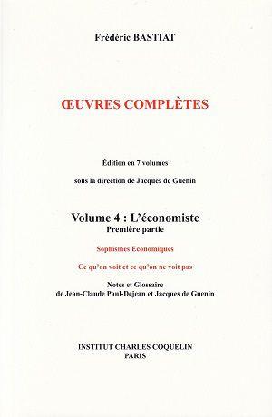 Deux morales, de Frédéric Bastiat