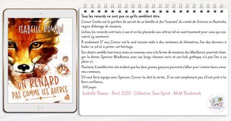 Un renard pas comme les autres – Isabelle Rowan