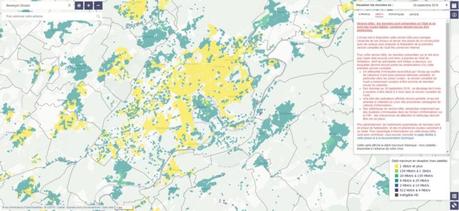 L’ARCEP publie une carte de déploiement pour la fibre en version bêta