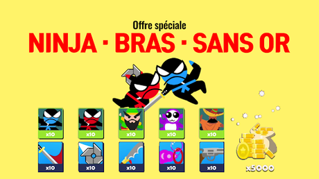 Télécharger Gratuit sauter bataille Ninja- 2 joueurs avec des amis APK
MOD (Astuce) Télécharger Gratuit sauter bataille Ninja- 2 joueurs avec des amis APK MOD (Astuce) 5