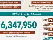 News bière Publication rapport croissance l’industrie artisanale 2019 Bière blonde
