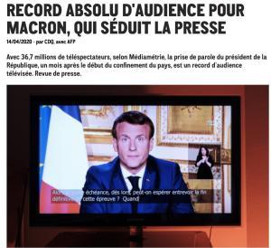 Le rôle central de la télévision conforté. Quand c’est important, c’est la TV qui rassemble le public le plus large.