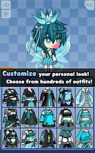 Code Triche Pocket Chibi - Anime Dress Up APK MOD (Astuce) 5