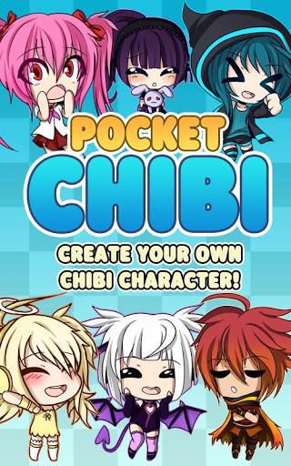 Code Triche Pocket Chibi - Anime Dress Up APK MOD (Astuce) 1