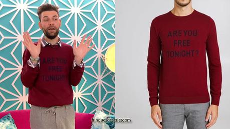 THE CIRCLE GAME : le pull « are you free tonight » de Gary dans l’épisode 3 THE CIRCLE GAME : le pull « are you free tonight » de Gary dans l’épisode 3
