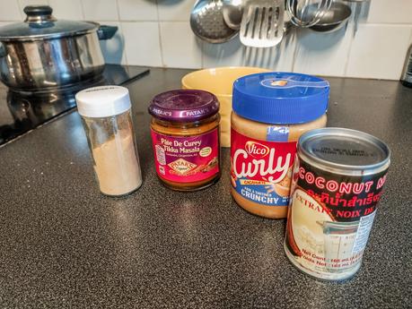 Curry au beurre de cacahuète Curry au beurre de cacahuète