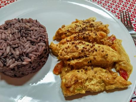 Curry au beurre de cacahuète