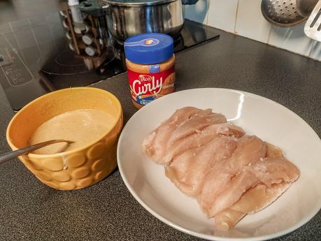 Curry au beurre de cacahuète