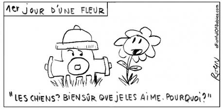 webzine,bd,zébra,fanzine,gratuit,bande-dessinée,comic-strip,reyn,afistfulofbabies.com,fleur,pompe incendie,chien,humour,gag