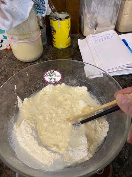 Pancakes chinois aux oignons verts vegan