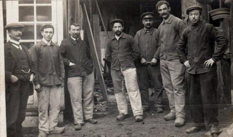 Veste ouvrier, bleu de travail