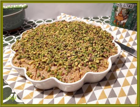 Basboussa Syrienne ou gâteau à la semoule Basboussa Syrienne ou gâteau à la semoule