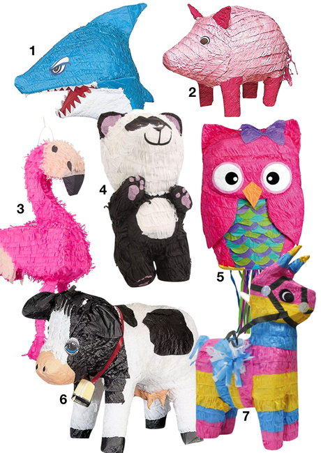 ou trouver une piñata pas chere jeu flamant rose requin cochon panda chouette vache