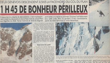 Pentes raides : ski de grande classe !