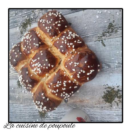 Brioché au lait concentré sucré au citron Brioché au lait concentré sucré au citron