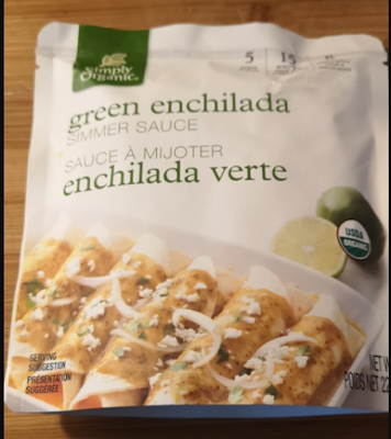 Enchiladas sauce verte